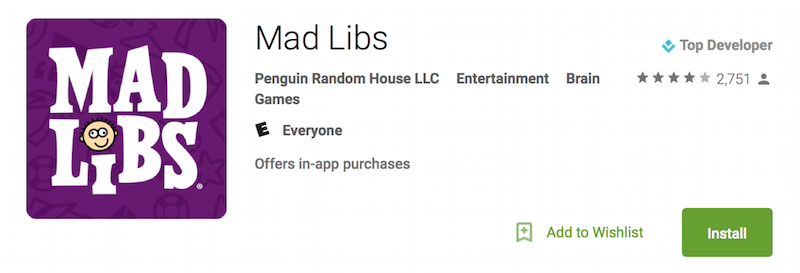 Download mad libs for android 7